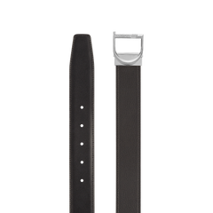 ST Dupont Accessories D Logo Belts, Palladium, Schwarz