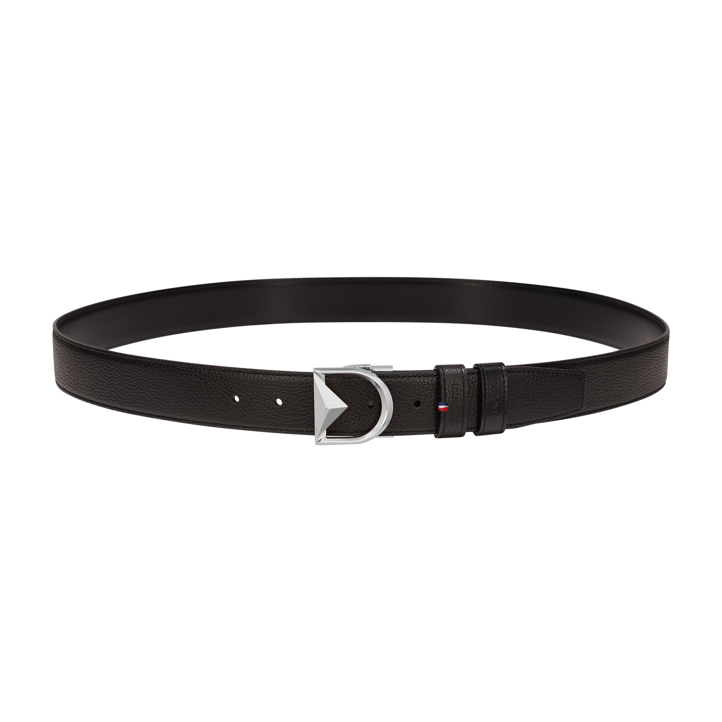 ST Dupont Accessories D Logo Belts, Palladium, Black
