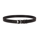 ST Dupont Accessories D Logo Belts, Palladium, Schwarz