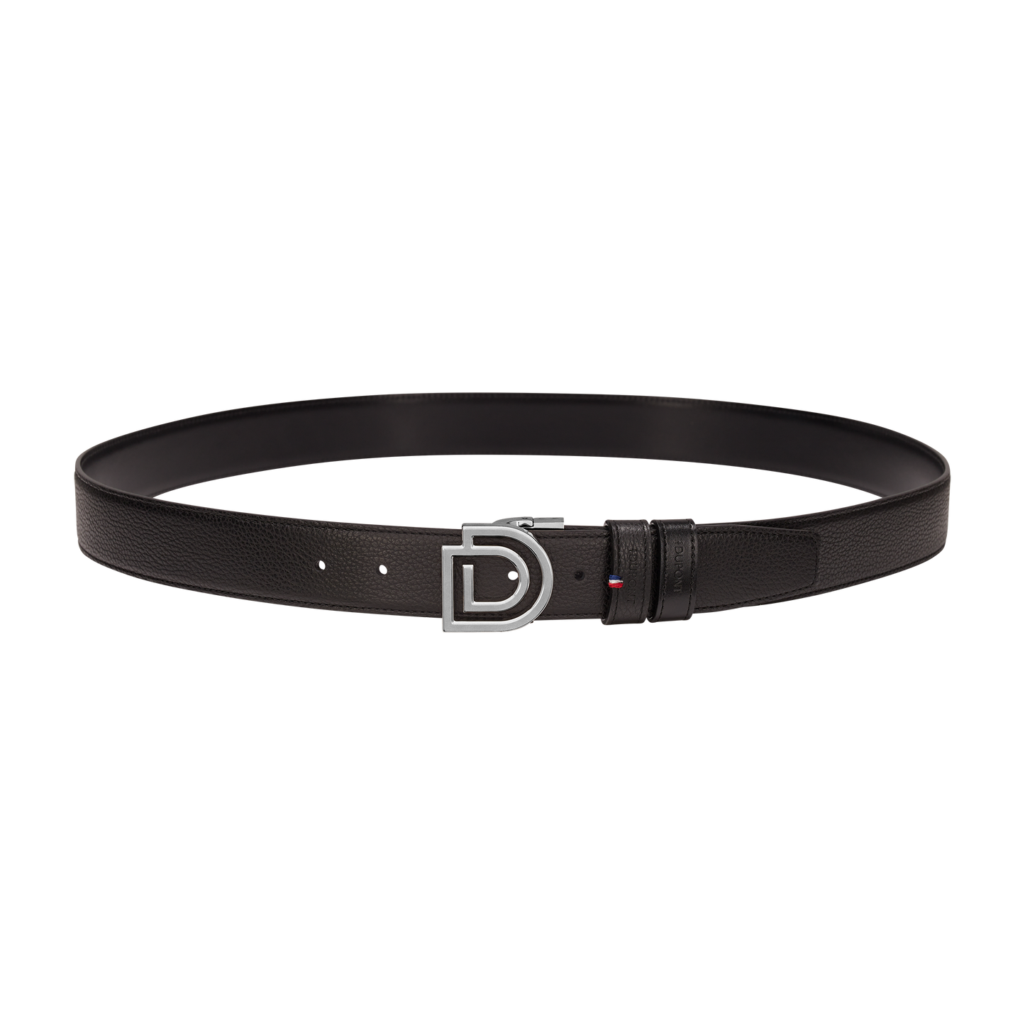 ST Dupont Accessories D Logo Belts, Palladium, Black