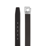 ST Dupont Accessories D Logo Belts, Palladium, Schwarz