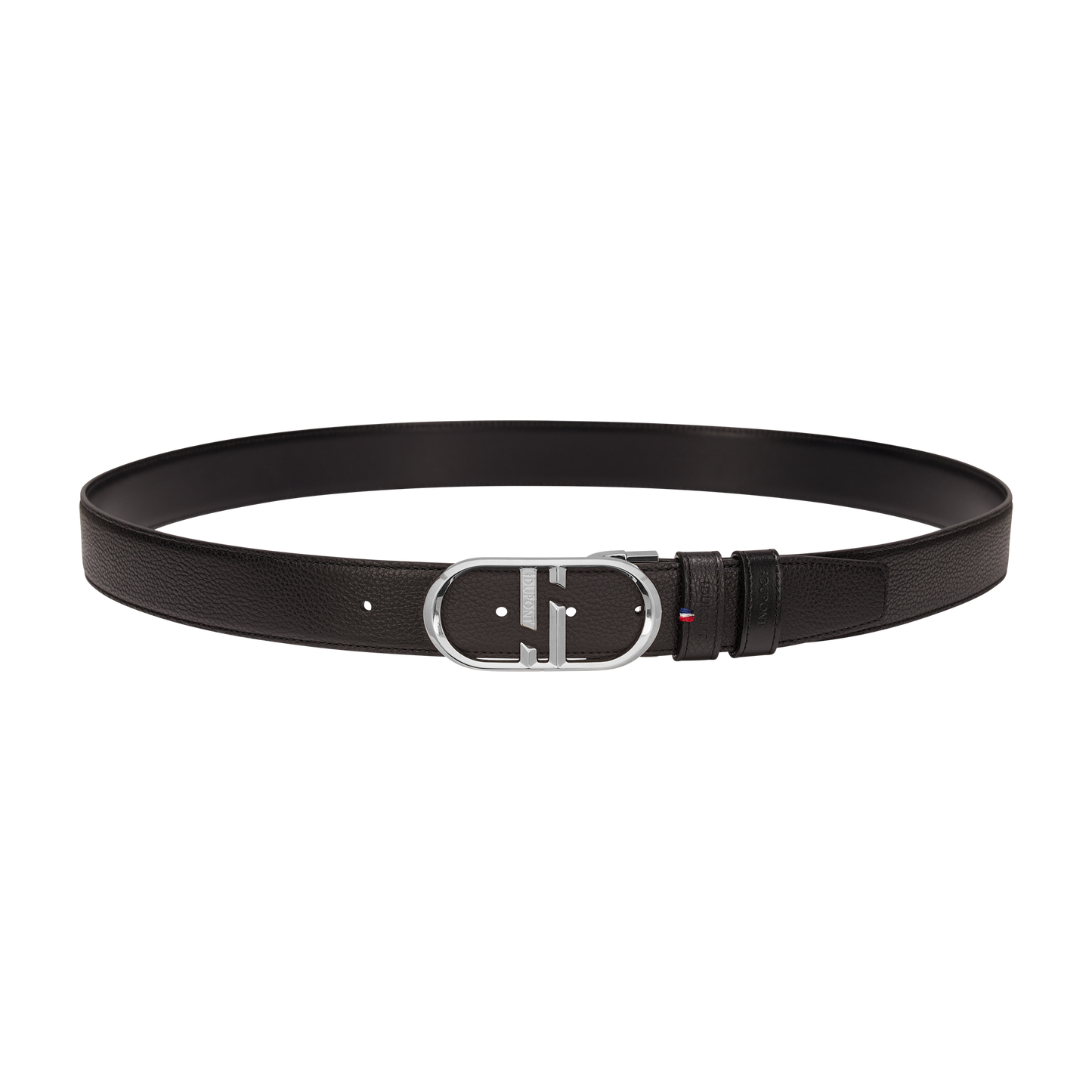 ST Dupont Accessories D Logo Belts, Palladium, Black