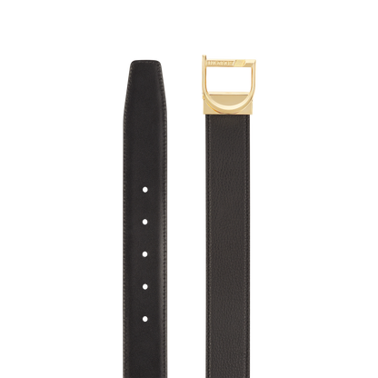 ST Dupont Accessories D Logo Belts, Black