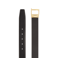 ST Dupont Accessories D Logo Belts, Schwarz