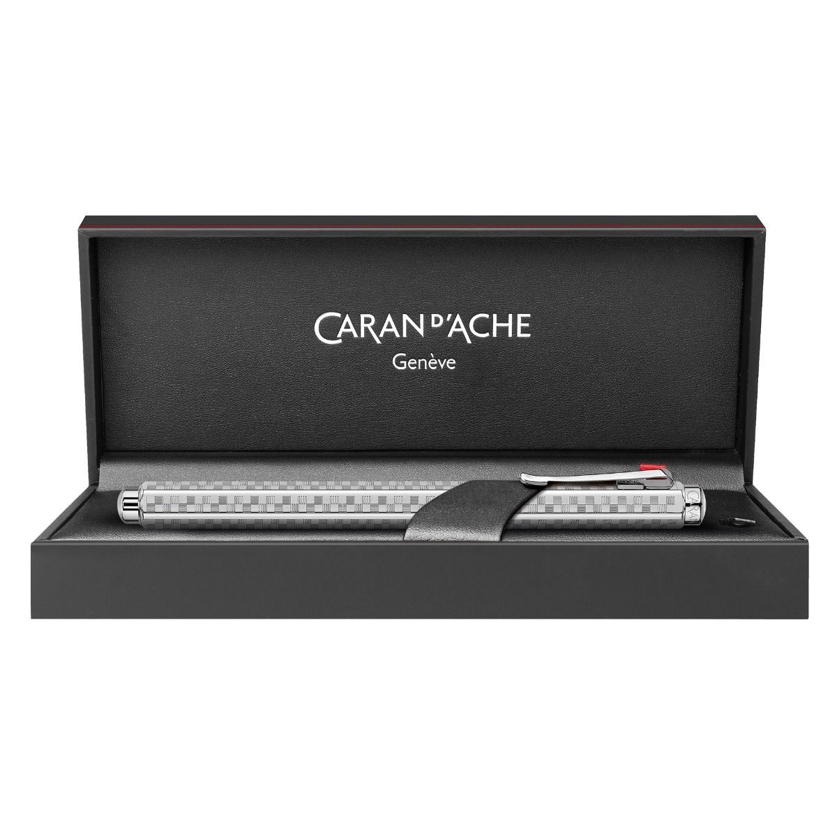 Caran d'Ache, Füller Ecridor Damier, Silbergrau