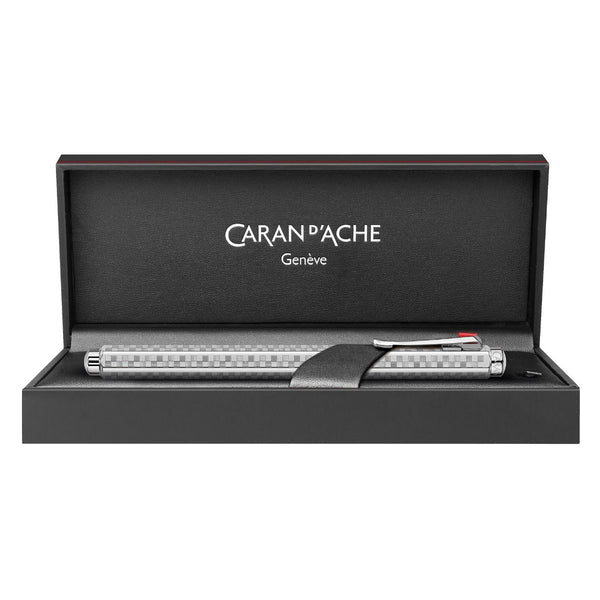 Caran d'Ache, Füller Ecridor Damier, Silbergrau