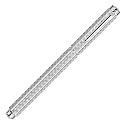 Caran d'Ache, Füller Ecridor Damier, Silbergrau