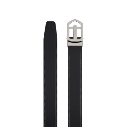 ST Dupont Accessories Autolock Belts, Palladium, Black