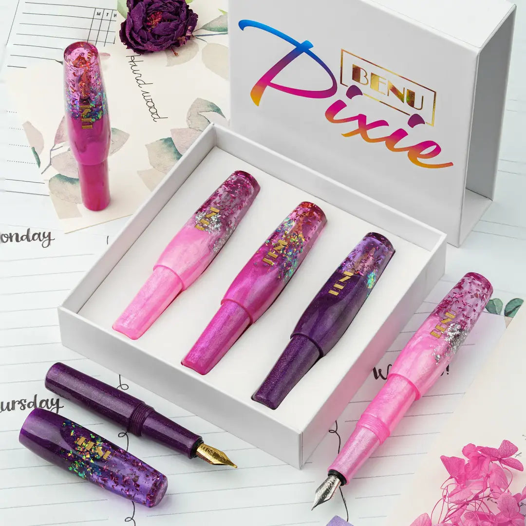 BENU Pixie Set Stainless Steel, Magenta Madness