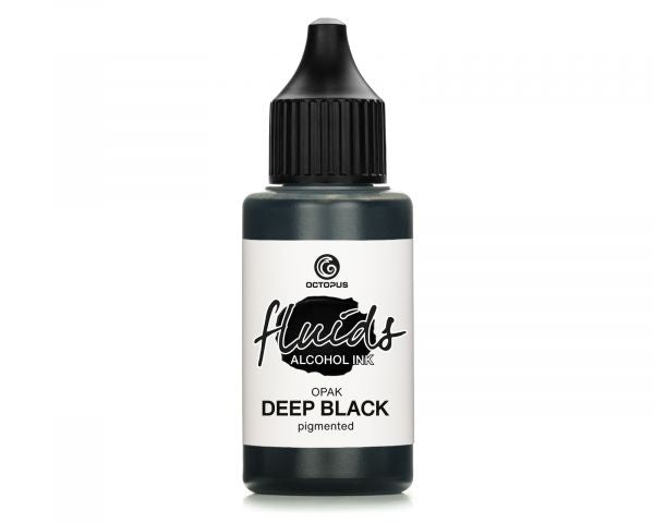 Octopus Fluids Alkoholtinte OPAK Deep Black Schwarz