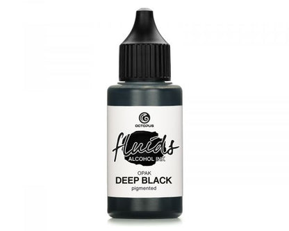 Octopus Fluids Alkoholtinte OPAK Deep Black Schwarz