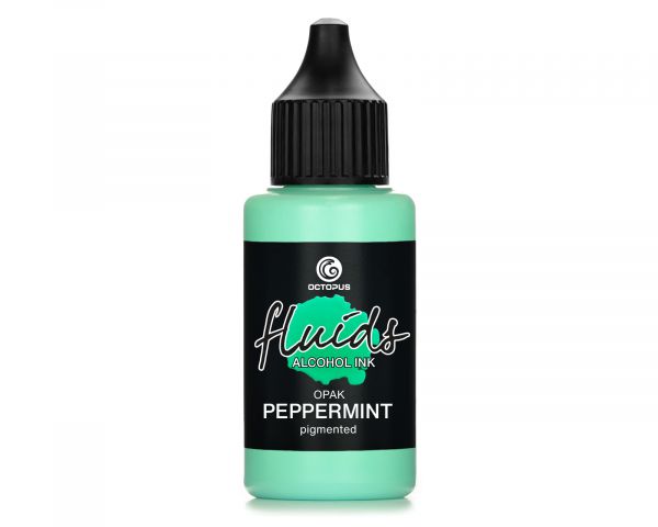 Octopus Fluids OPAQUE Alcohol Ink Peppermint Green