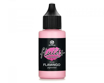 Octopus Fluids Alcohol Ink Opaque Pastel Flamingo Pink