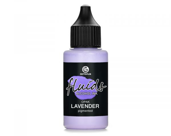 Octopus Fluids Alcohol Ink OPAQUE Lavender, Purple, opaque, 30 ml