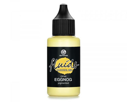 Octopus Fluids Alcohol Ink OPAQUE Yellow Eggnog