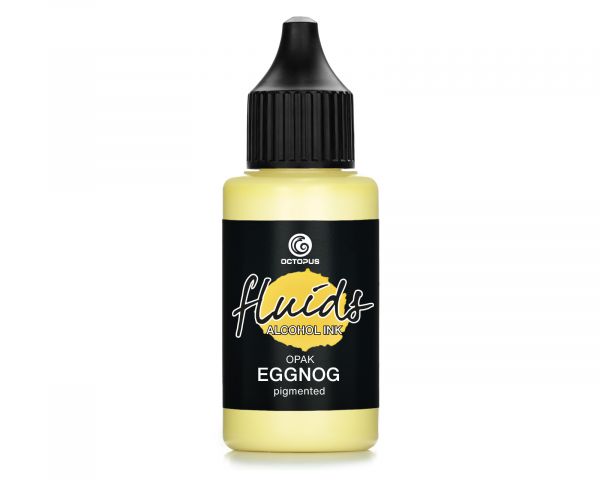 Octopus Fluids Alcohol Ink OPAQUE Yellow Eggnog