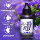 Octopus Fluids Resin-optimierte Alcohol Ink Octopus Fluids Resin Ink ASTER transparentes Violett