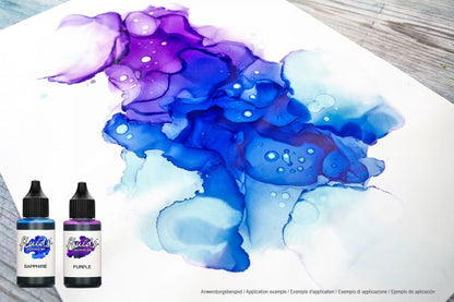 Octopus Fluids Alcohol Ink for Fluid Art/Resin Octopus Fluids Alcohol Inks Basic Lagoon Blue