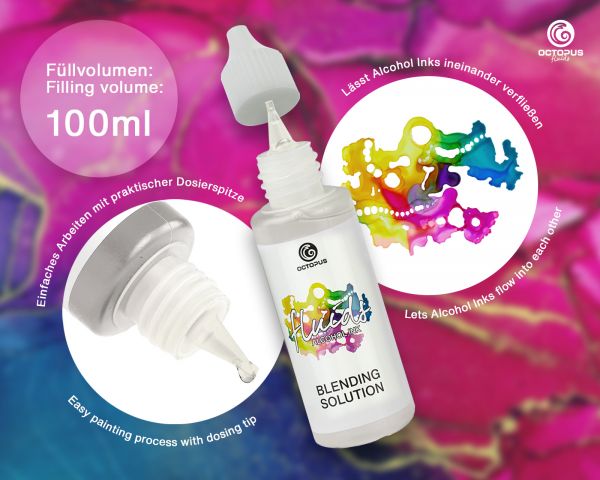 Octopus Fluids Blending Solution Extender für Alcohol Ink Farblos 100 ml