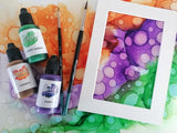 Octopus Fluids Alkoholtinte Set Fluid Art CARROT, LUCKY GREEN, PURPLE