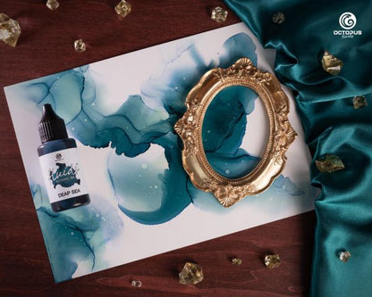 Octopus Fluids Alcohol Ink Deep Sea Blue 30 ml