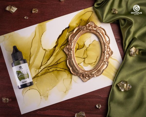 Octopus Fluids Alcohol Ink Olive 30 ml