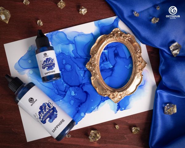 Octopus Fluids Alkoholtinte Blue Sapphire 100 ml