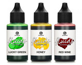 Octopus Fluids Alkoholtinten-Set Lucky Green Honey Red Wine