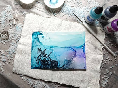 Octopus Fluids Alkoholtinte Blue Ocean