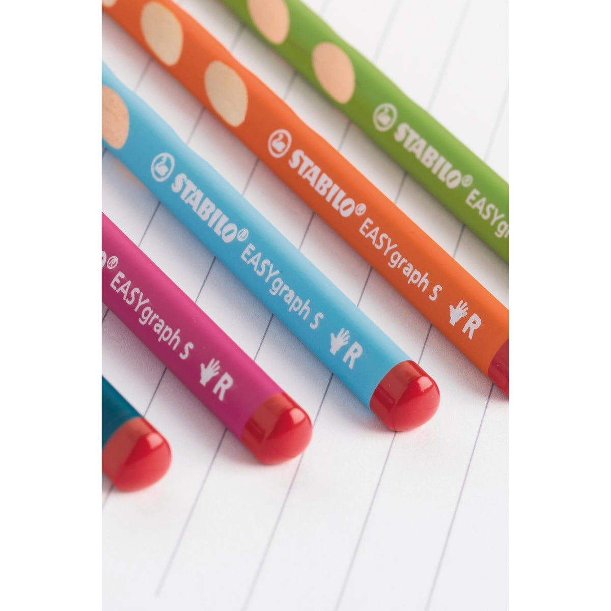 STABILO EASYgraph S School Set pink R mit Spitzer und Radierer – Ansicht 3