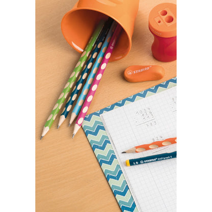 STABILO EASYgraph S School Set pink L mit Spitzer und Radierer – Ansicht 3