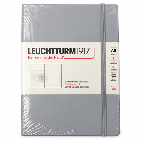 Leuchtturm 1917, carnet, A5 ligné pointillé, sauge