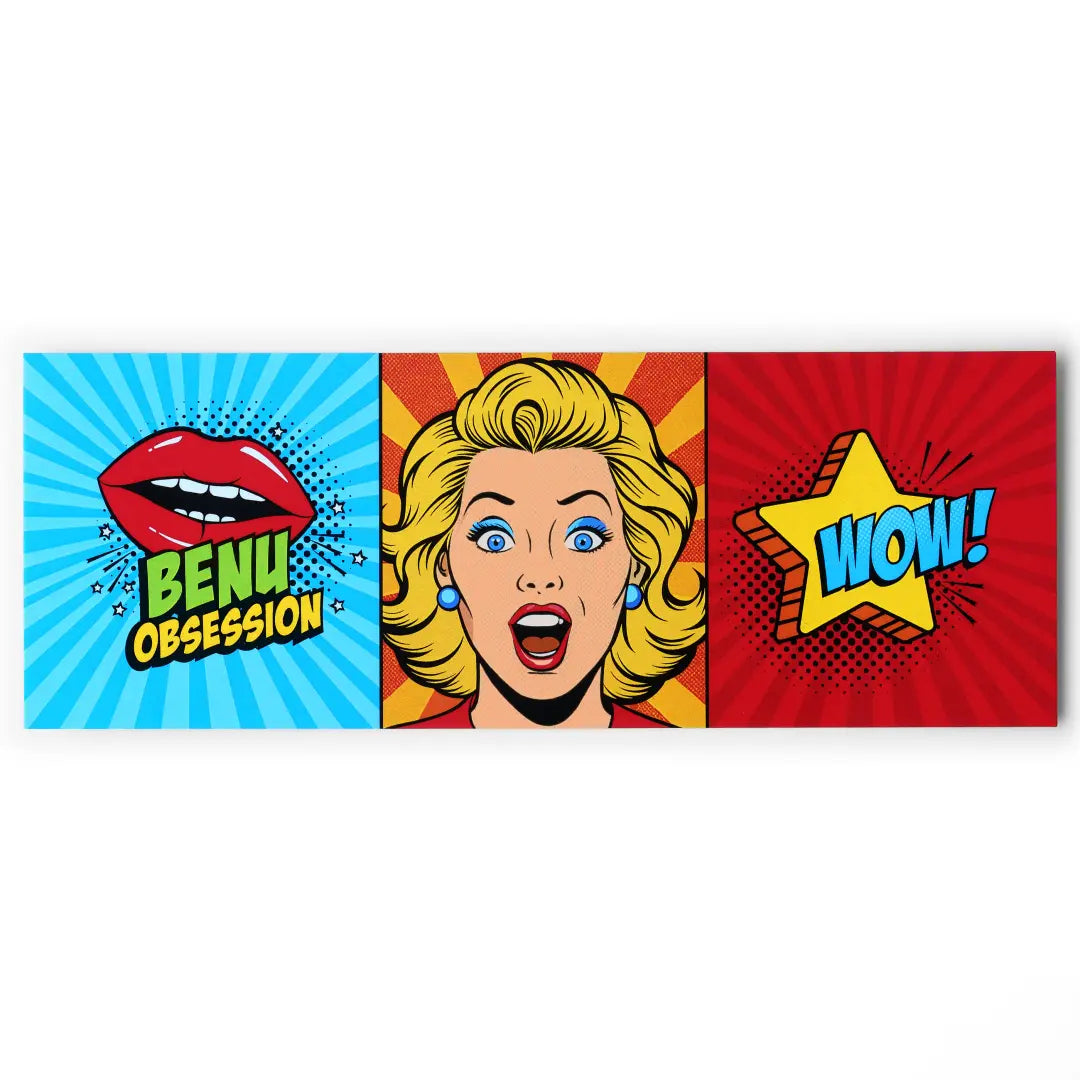 BENU Pop Art Bookmark Set - 5 Lesezeichen