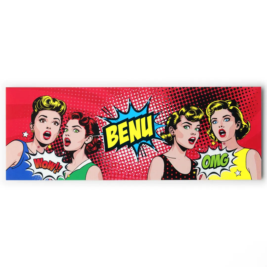 BENU Pop Art Bookmark Set - 5 Lesezeichen
