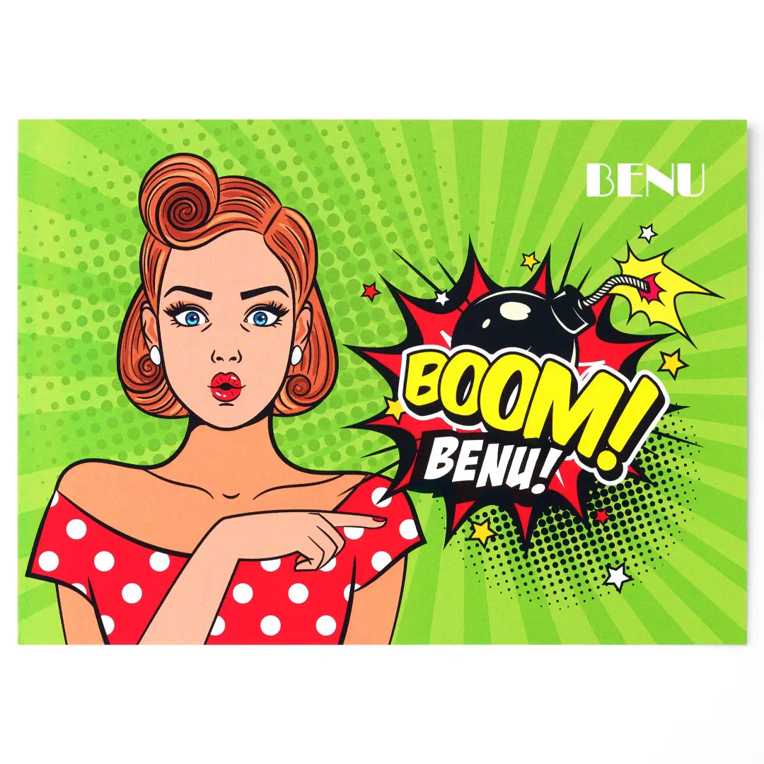 BENU Pop Art Postkartenset
