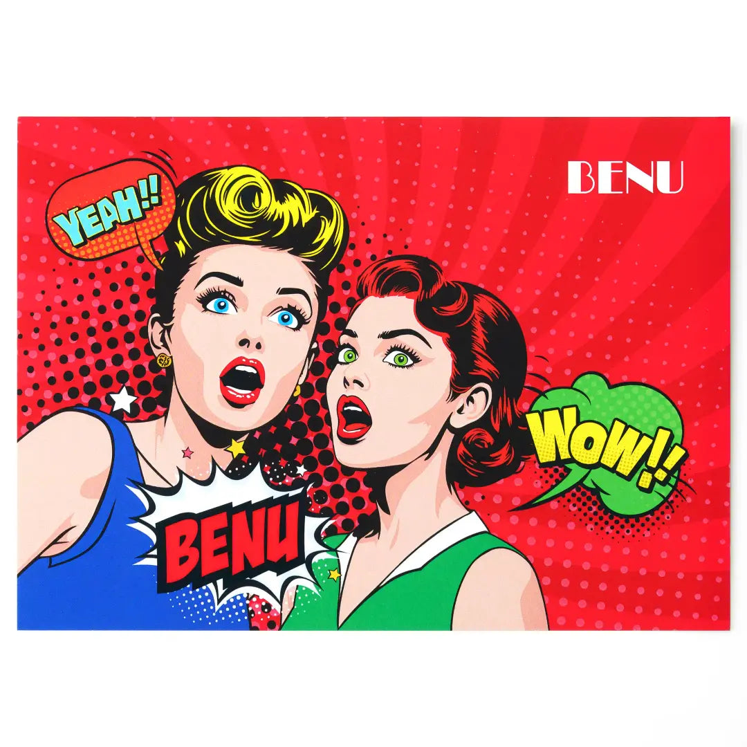 BENU Pop Art Postkartenset
