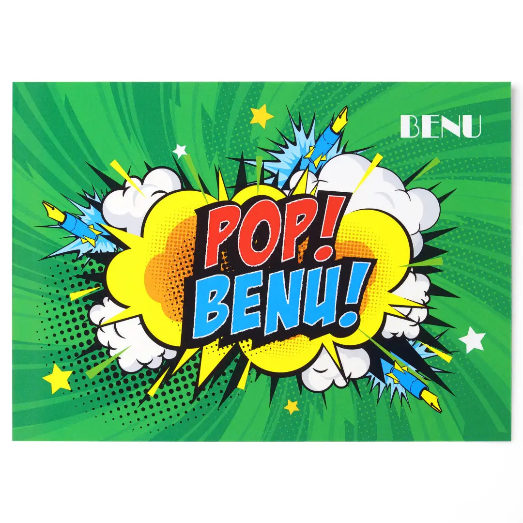 BENU Pop Art Postkartenset