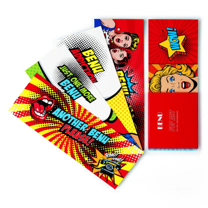 BENU Pop Art Bookmark Set - 5 Lesezeichen