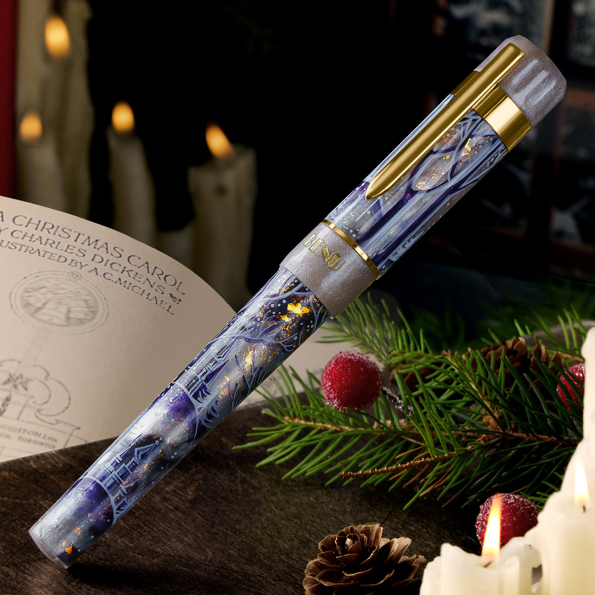 BENU A Christmas Carol Füllfederhalter – Tribute Collection – Produktansicht