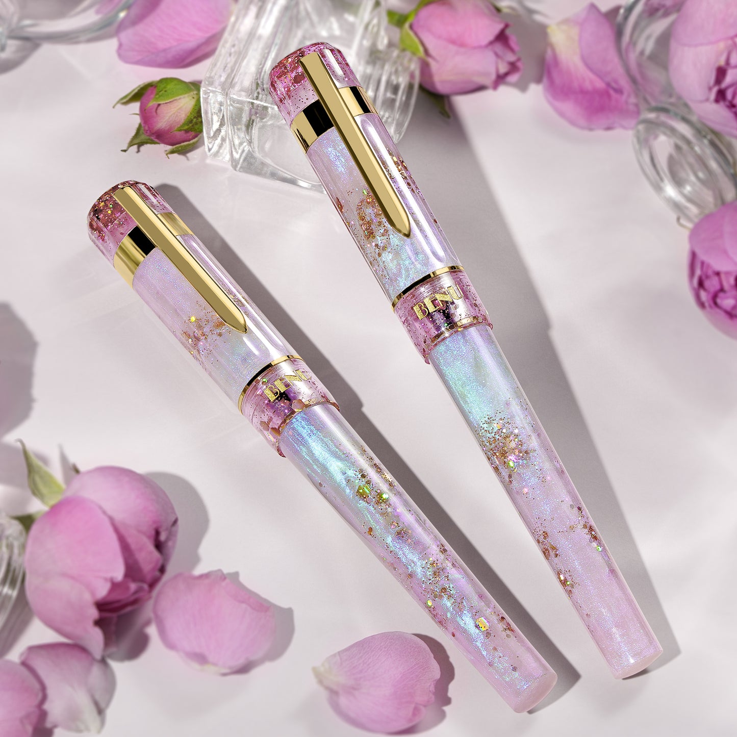 BENU Füllfederhalter Tribute Rose de Mai