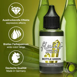 Octopus Fluids Resin Ink BOTTLE GREEN transparent Grün