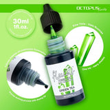 Octopus Fluids Resin Ink GREEN TEA transparentes Grün