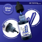 Octopus Fluids Alkoholbasierte Resin Ink Mystery Blue transparentes Blau