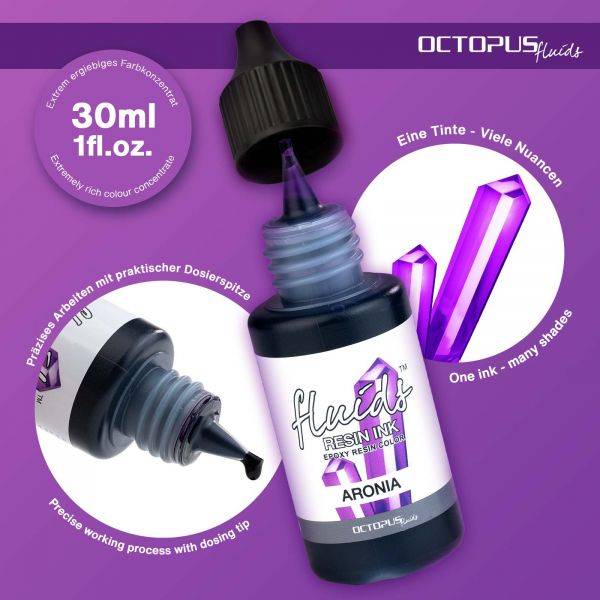 Octopus Fluids Resin Ink Aronia Violett