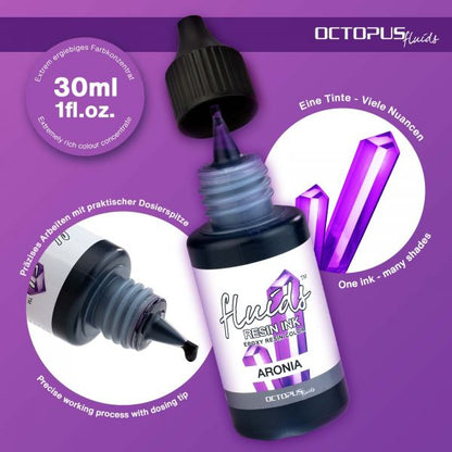 Octopus Fluids Resin Ink Aronia Violett