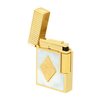 ST Dupont Lighter Ligne 1 Romeo Y Julieta, Ltd. Edt., White