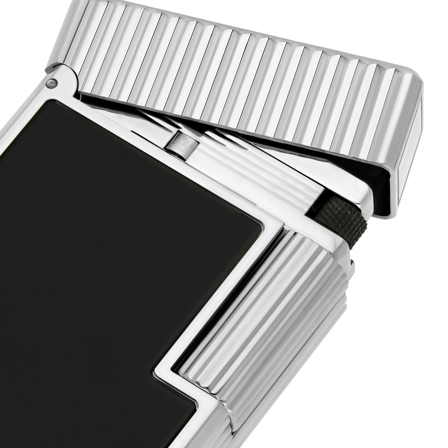 ST Dupont Lighter Ligne 1 Ligne 1, Palladium, Black