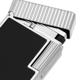 ST Dupont Feuerzeug Ligne 1 Ligne 1, Palladium, Schwarz