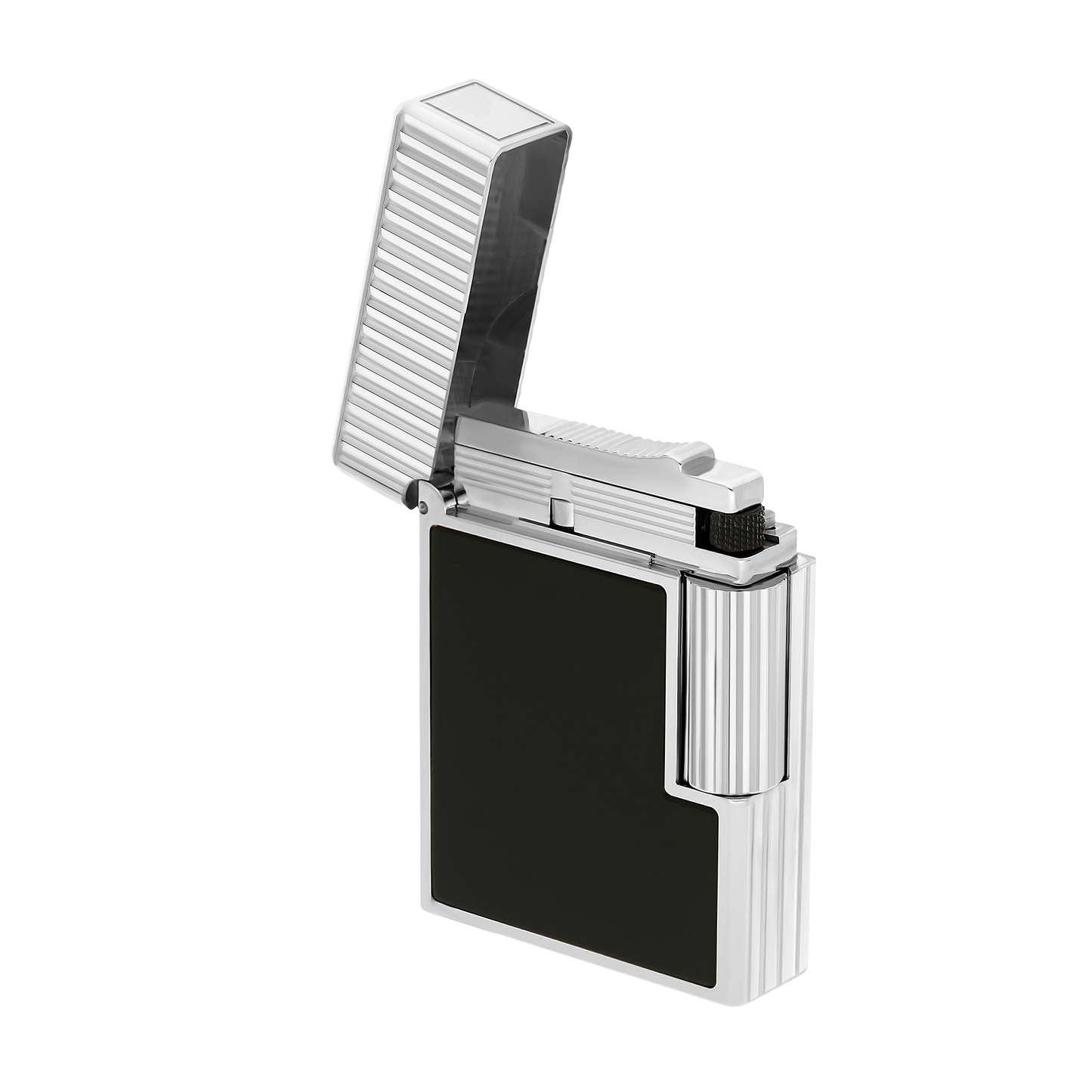 ST Dupont Lighter Ligne 1 Ligne 1, Palladium, Black
