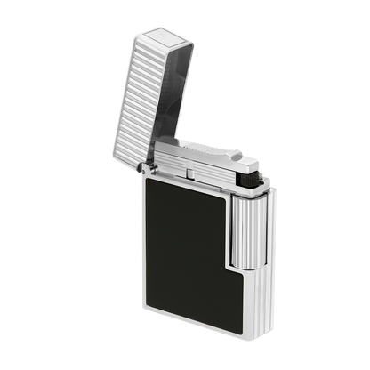 ST Dupont Lighter Ligne 1 Ligne 1, Palladium, Black